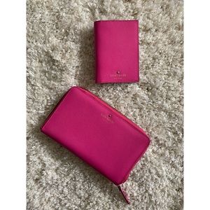 Kate Spade travel wallet & passport